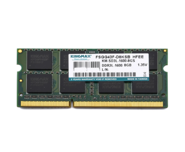 RAM laptop KINGMAX (1x8GB) DDR3L 1600MHz