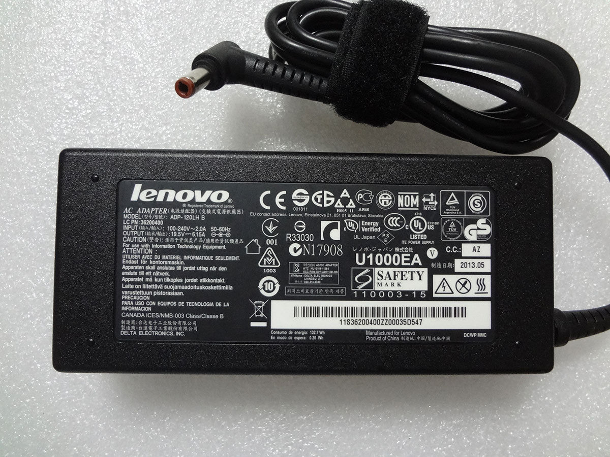 SẠC LAPTOP LENOVO 19.5V-6.15A CHÂN THƯỜNG